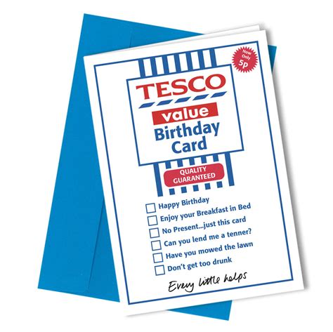 tesco smart price birthday card|tesco birthday cards in store.